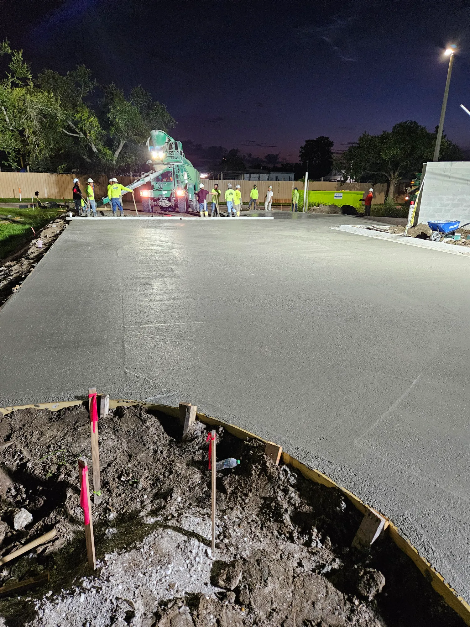 commercial concrete Tampa and Brandon